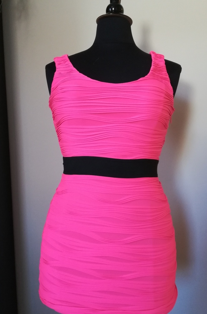 Neon pink Bodycon dress